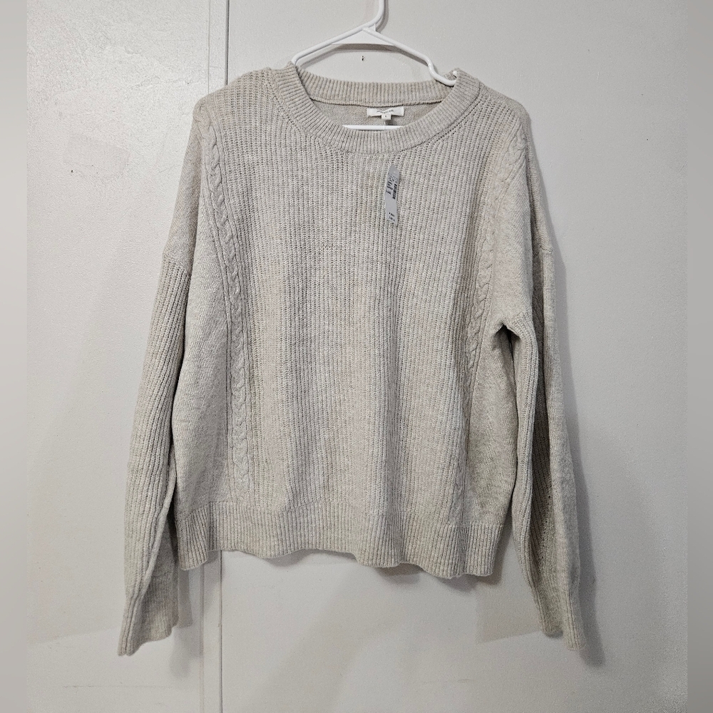 NWT! Maurices Cream Colored Sweater!